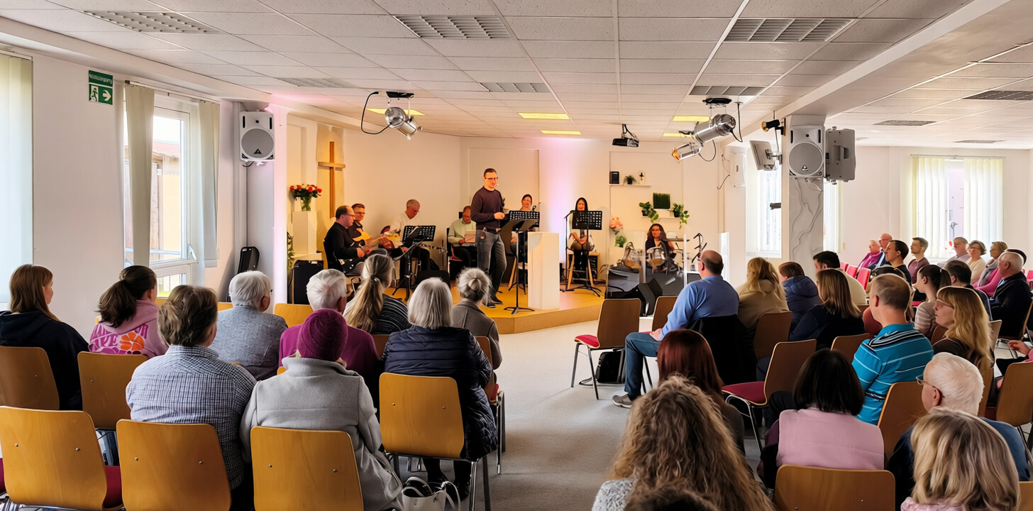 Gottesdienst-Szene