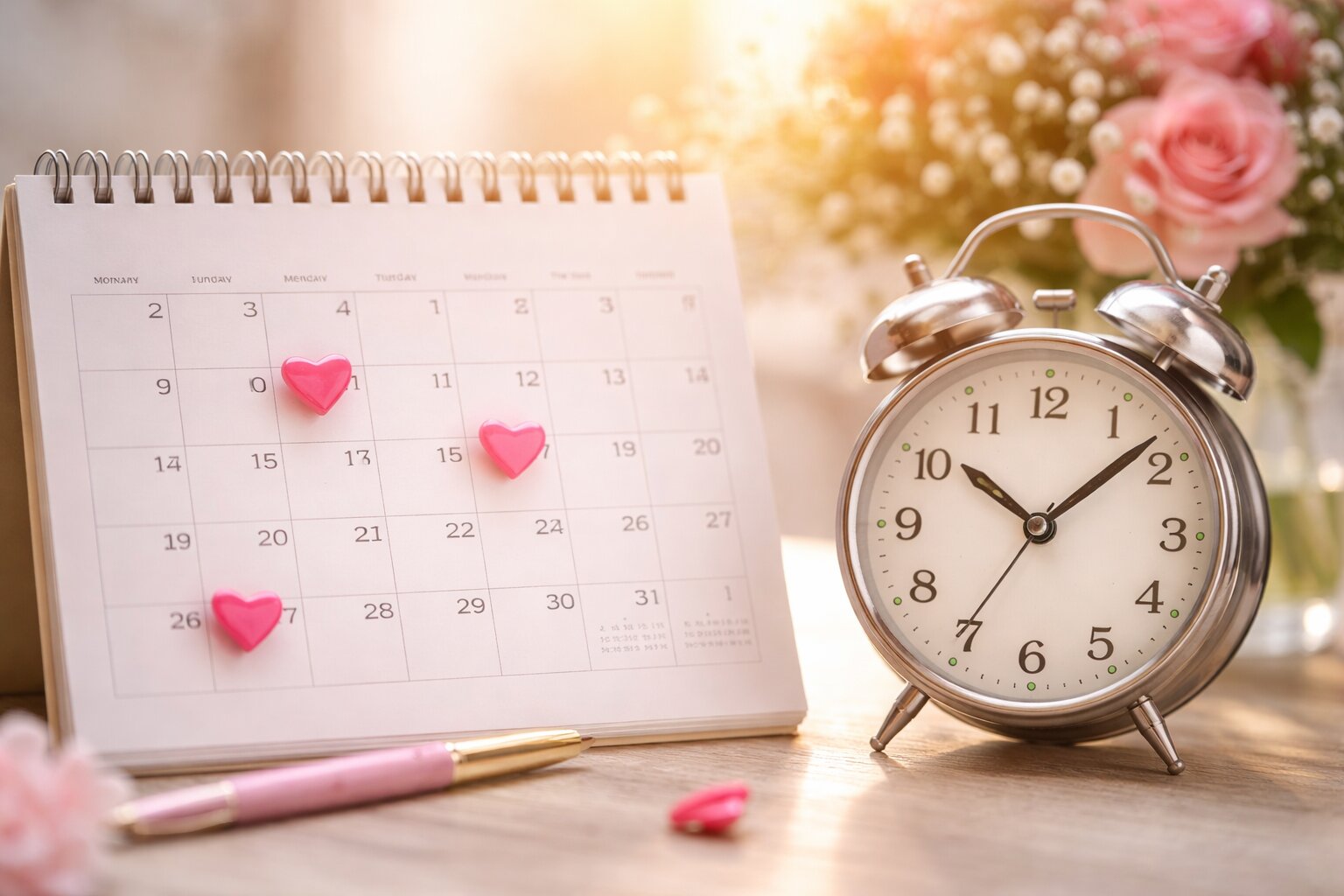 Wann treffen wir uns?