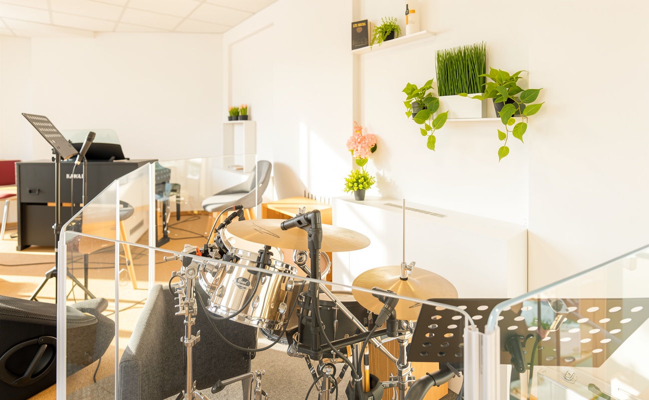 Band beim Gottesdienst