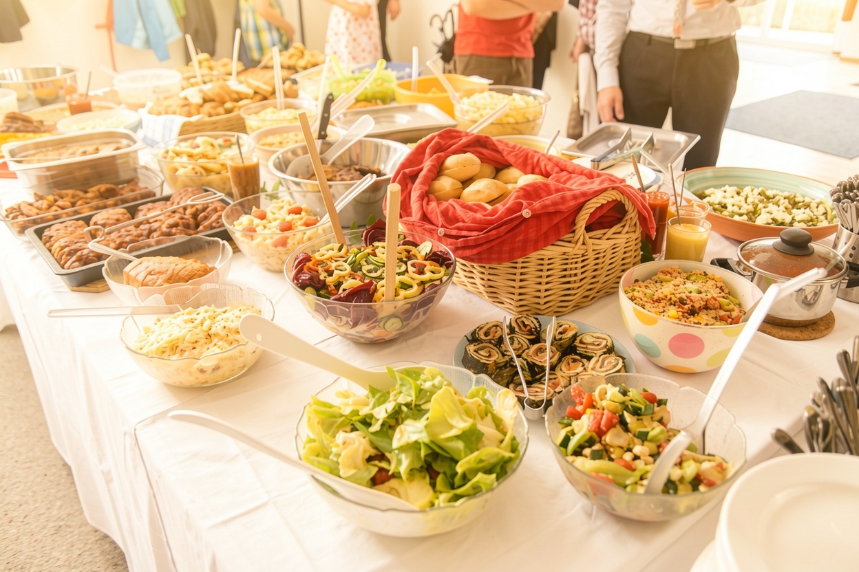 Gemeinsames Mittagessen
